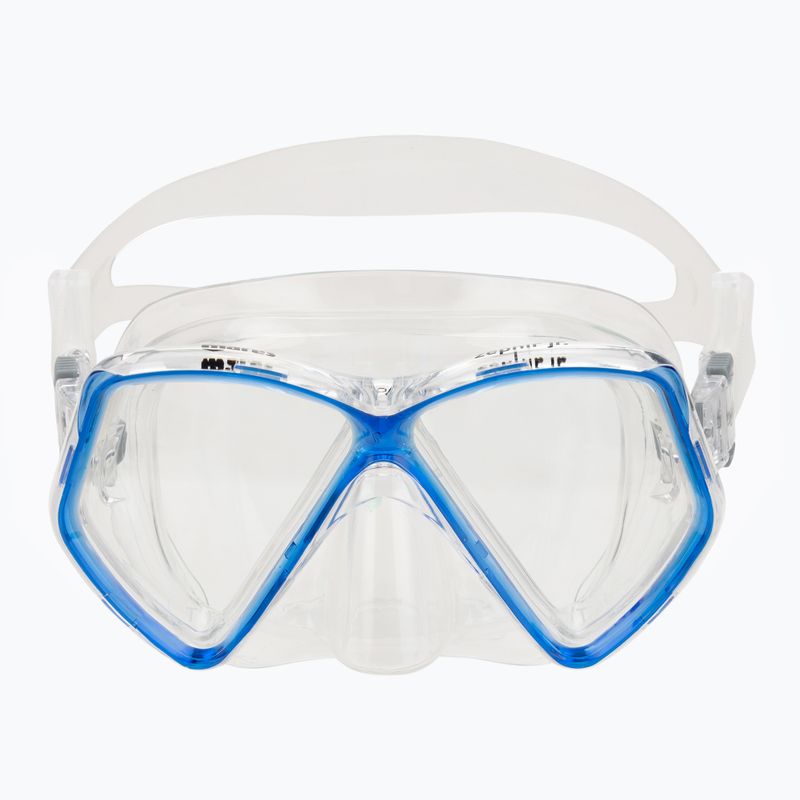 Vaikiška paviršinio nardymo kaukė Mares Zephir JR blue/clear 2
