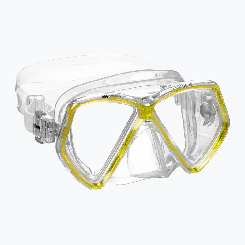 Vaikiška paviršinio nardymo kaukė Mares Zephir JR yellow/clear
