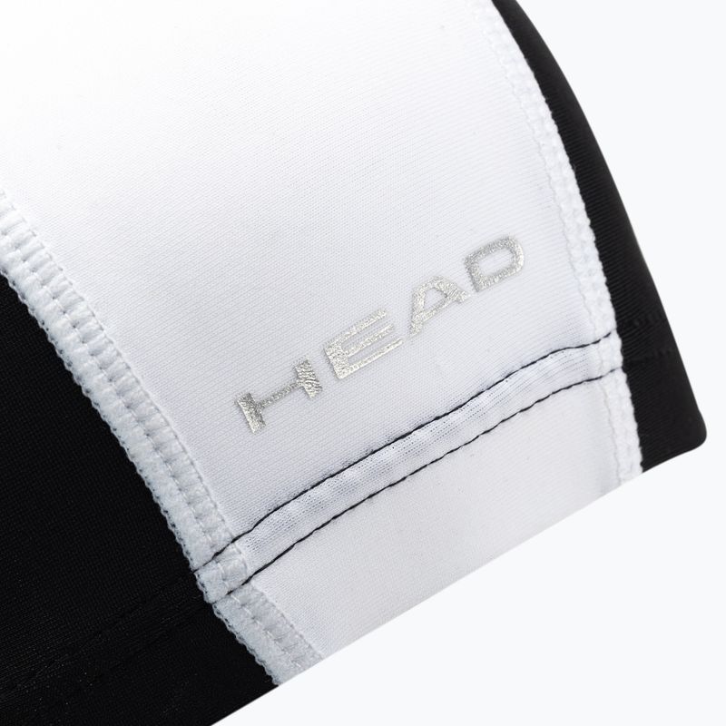 HEAD vaikiška plaukimo kepuraitė juoda ir balta 4