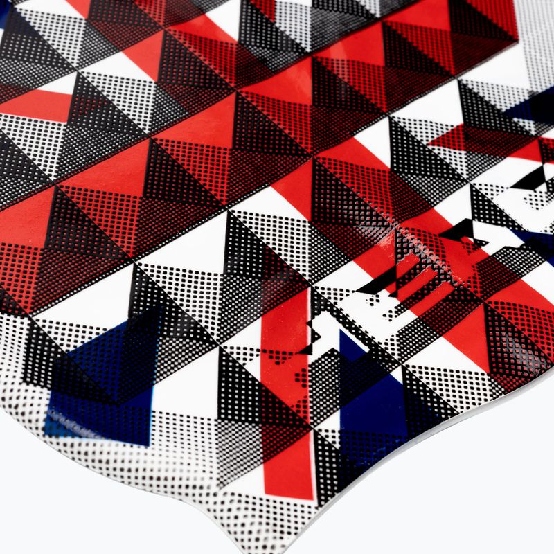 HEAD Flag Suede Rhoumb pilkai raudona plaukimo kepurė 455288 2