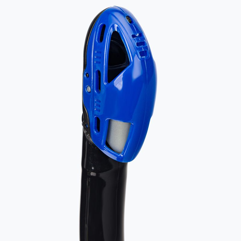 Mares Rebel Dry šnorkelis juodas/mėlynas 411487 2
