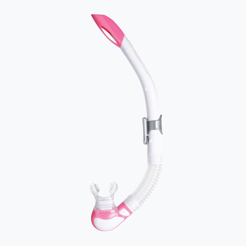 Paviršinio nardymo rinkinys Mares Combo Wahoo Neon pink/white/clear 3