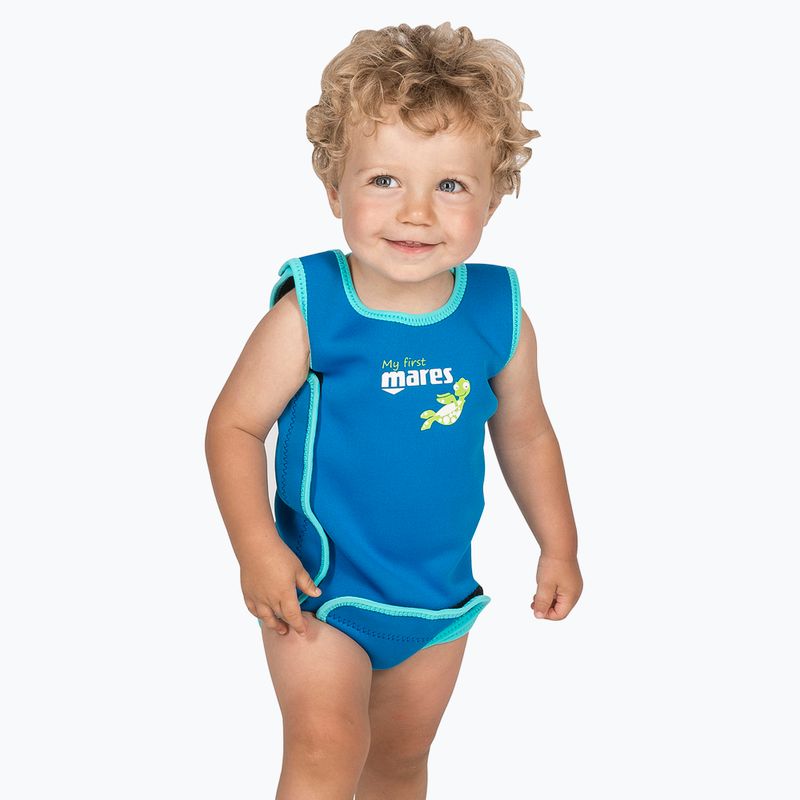 Vaikiškas plaukimo hidrokostiumas Mares Baby Wrap blue 6