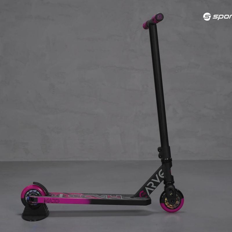 MGP Madd Gear Carve Pro X freestyle motoroleris rožinės spalvos 23408 5