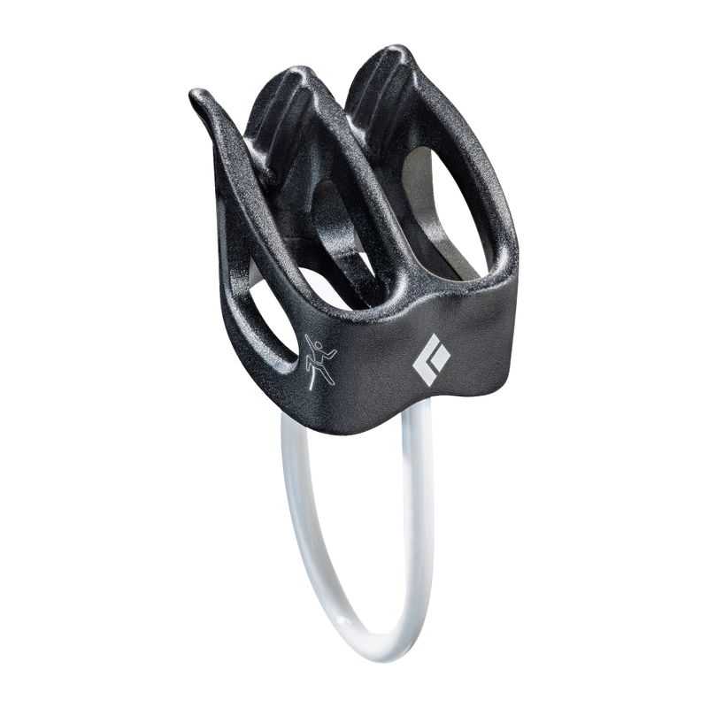 Black Diamond ATC-XP juodos spalvos tvirtinimo ir nusileidimo lynu įrenginys