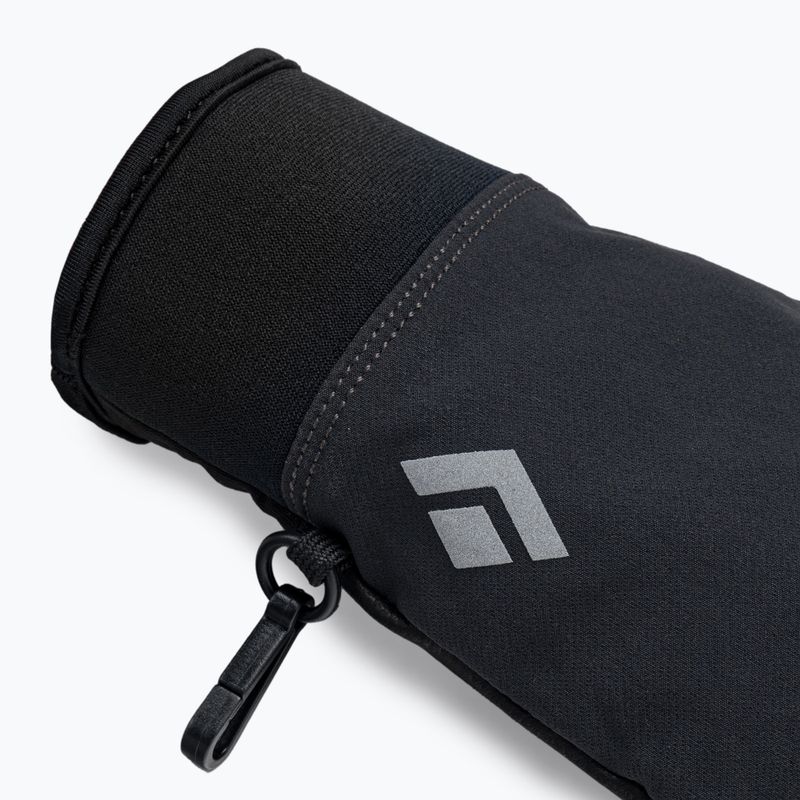Black Diamond Midweight Softshell slidinėjimo pirštinės dūminės 4