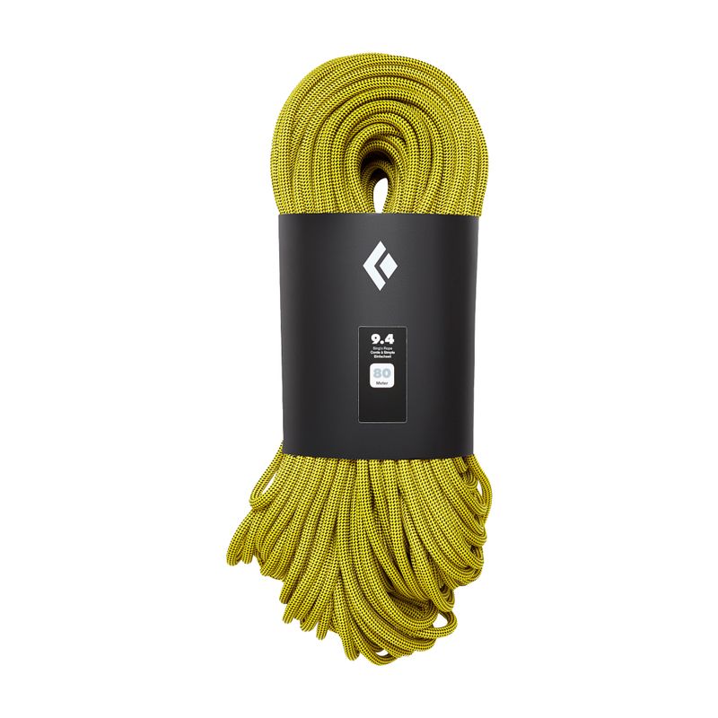 Laipiojimo virvė Black Diamond 9.4 Climbing gold