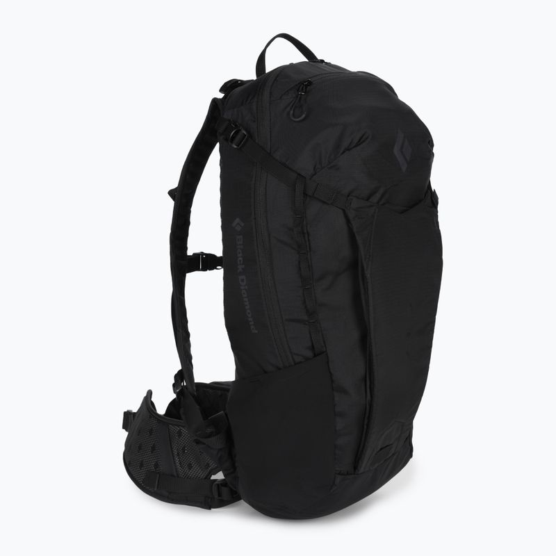 Black Diamond Nitro 22 l juoda turistinė kuprinė 2