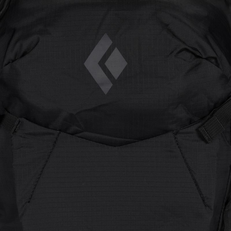 Black Diamond Nitro 22 l juoda turistinė kuprinė 4