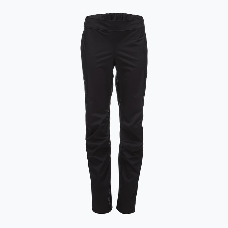 Moteriškos Black Diamond Stormline Stretch Full Zip kelnės nuo lietaus black 6