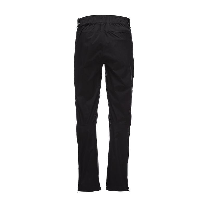 Vyriškos Black Diamond Stormline Stretch Full Zip kelnės nuo lietaus black 3