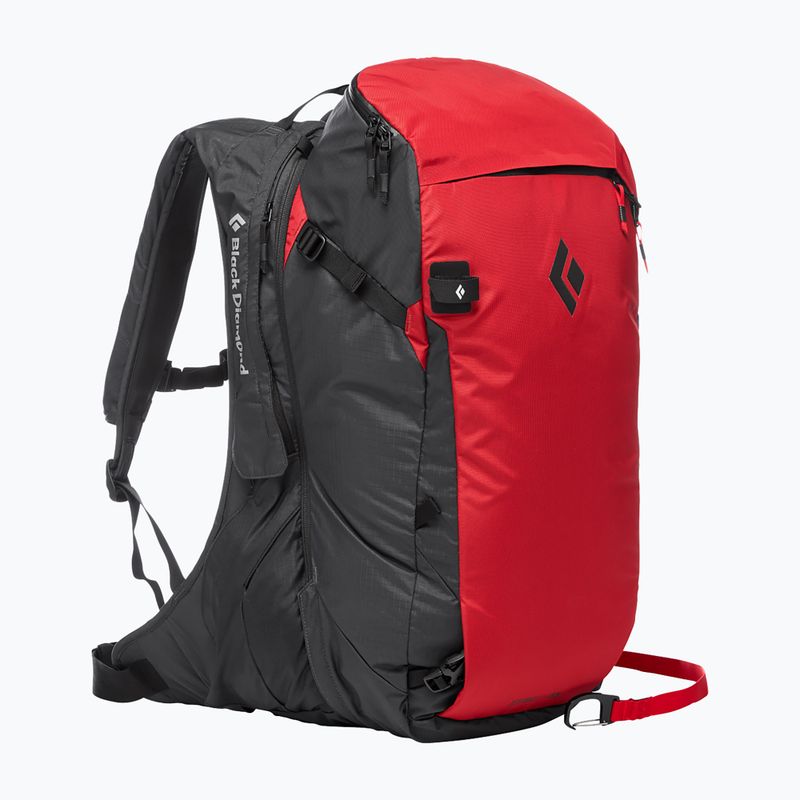 Lavininė kuprinė Black Diamond Jetforce Pro Pack 35 l red