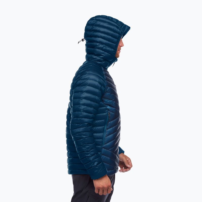Vyriškos pūkinės striukės Black Diamond Approach Down Hoody astral blue 3