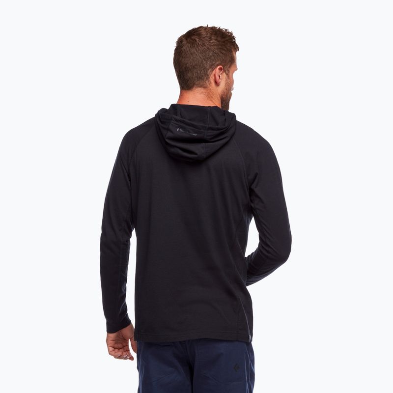 Vyriški trekingo džemperiai Black Diamond Crag Hoody black 2