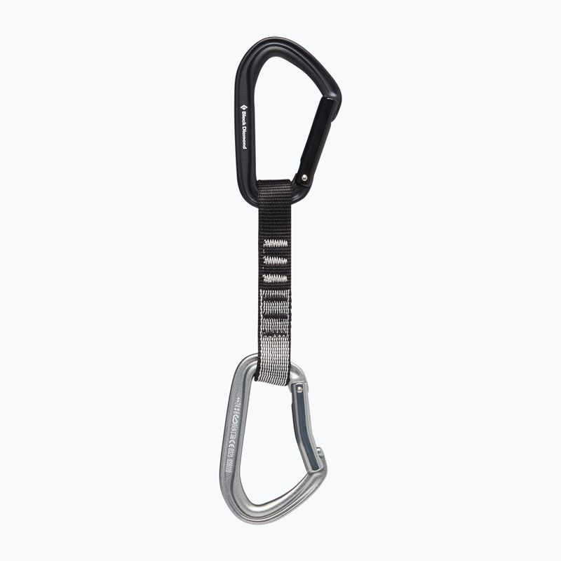 Black Diamond Hotforge Quickdraw laipiojimo greitoji 12cm šviesiai pilka