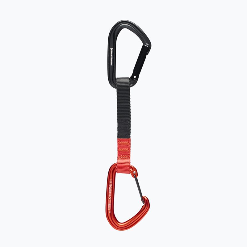 Laipiojimo atotampa Black Diamond Hotforge Hybrid Quickdraw 16 cm octane