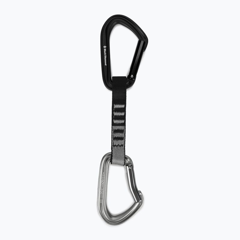 Black Diamond Hotforge Quickpack Climbing Express rinkinys 6 vnt. 12 cm šviesiai pilkos spalvos 2