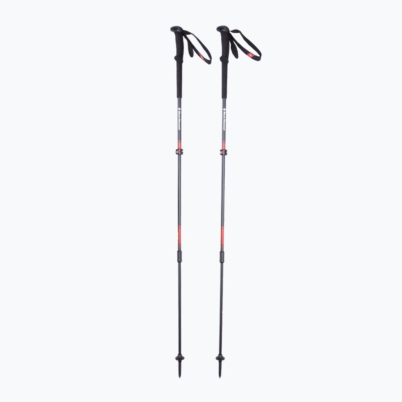Black Diamond Trail Pro Trek ugnies raudonumo trekingo lazdos