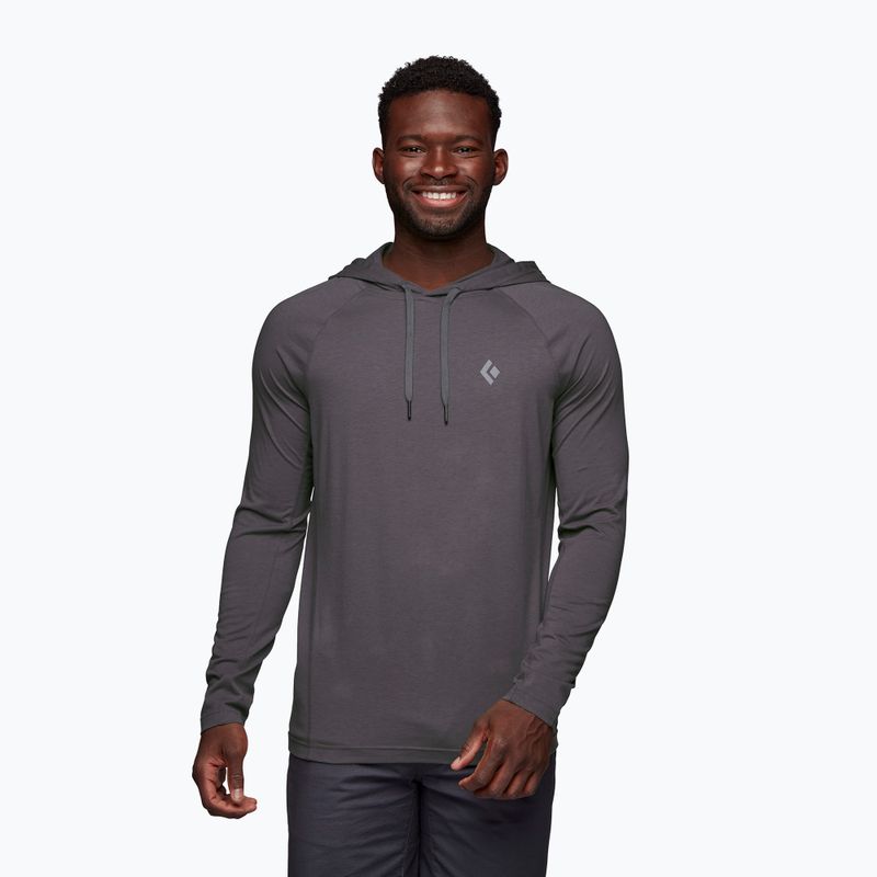 Vyriški trekingo džemperiai Black Diamond Crag Hoody carbon