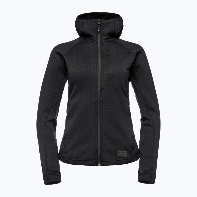 Moteriška trekingo striukė Black Diamond Factor Hoody juoda 3