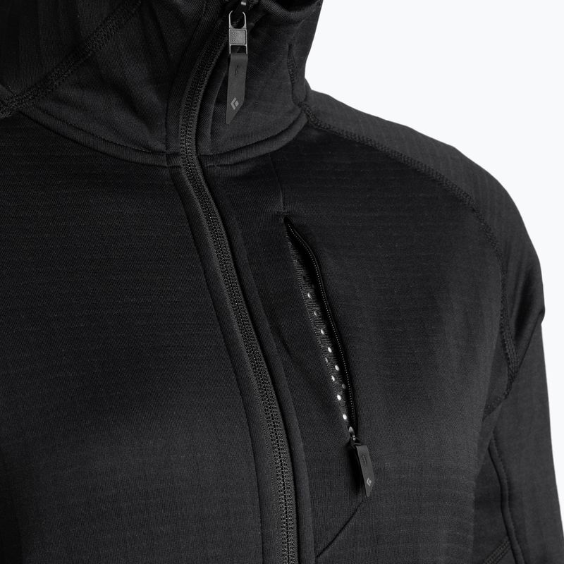 Moteriška trekingo striukė Black Diamond Factor Hoody juoda 6