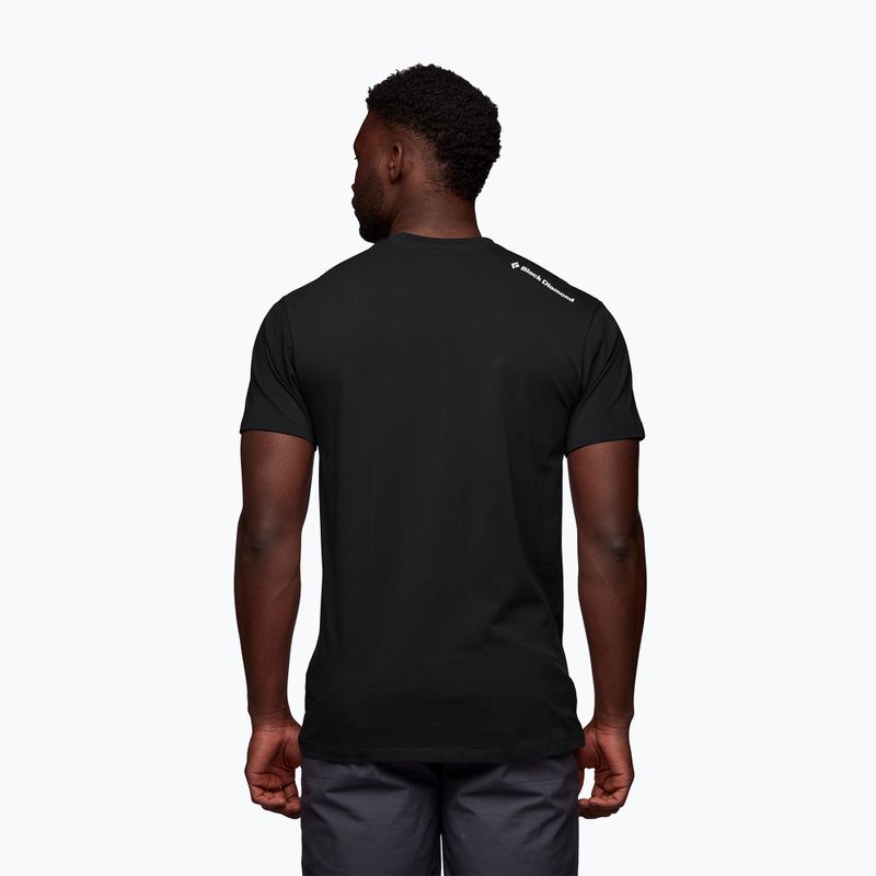 Vyriški trekingo marškinėliai Black Diamond Spaceshot black 2