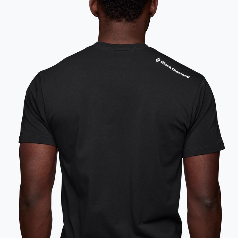 Vyriški trekingo marškinėliai Black Diamond Spaceshot black 3
