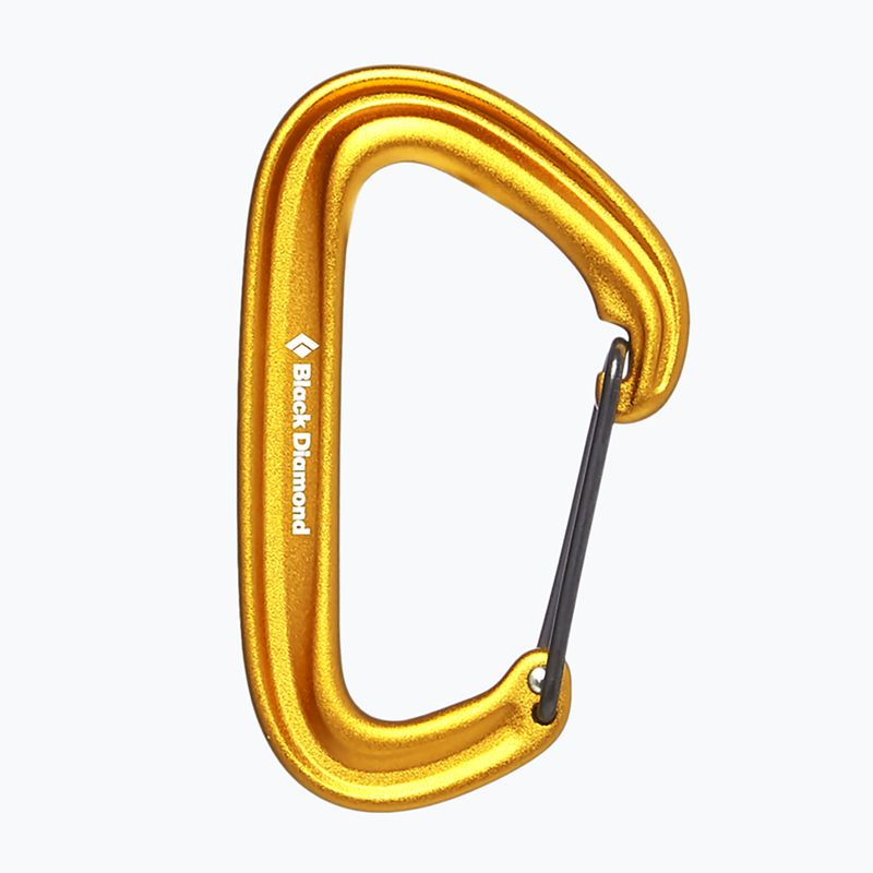 Karabinas Black Diamond Litewire yellow