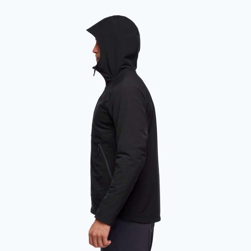 Vyriška softshell striukė Black Diamond Element Hoody juoda 2