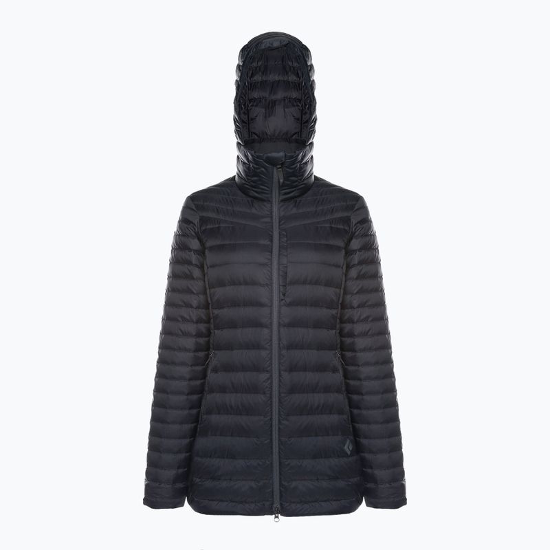 Moteriškos pūkinės striukės Black Diamond Access Down Parka black 5