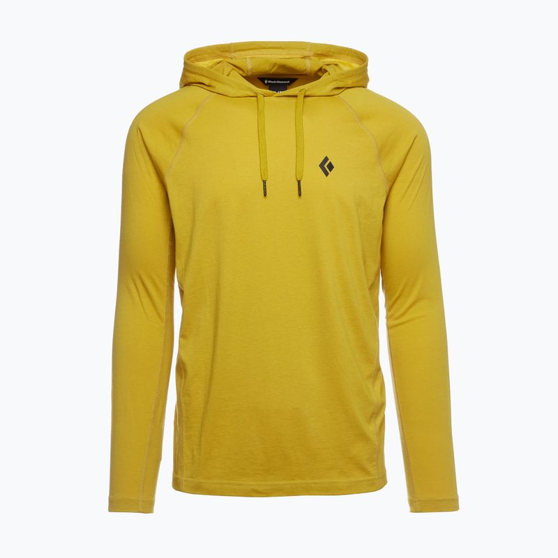 Vyriškas trekingo džemperis Black Diamond Crag Hoody sulphur