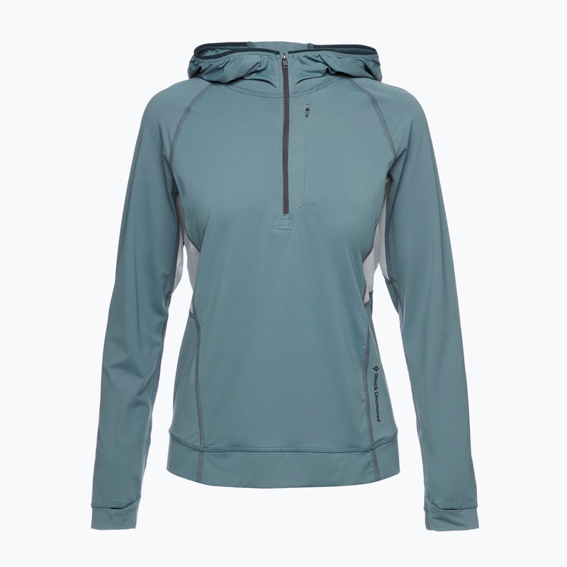 Moteriška trekingo striukė Black Diamond Alpenglow Pro Hoody storm blue 6