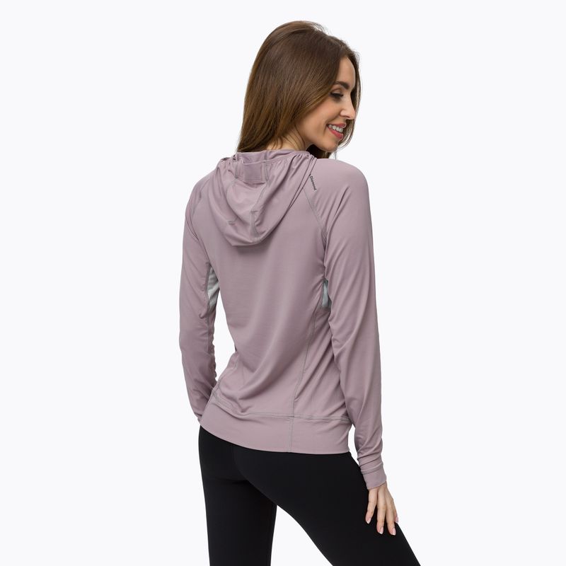 Moteriška trekingo striukė Black Diamond Alpenglow Pro Hoody wood violet 3