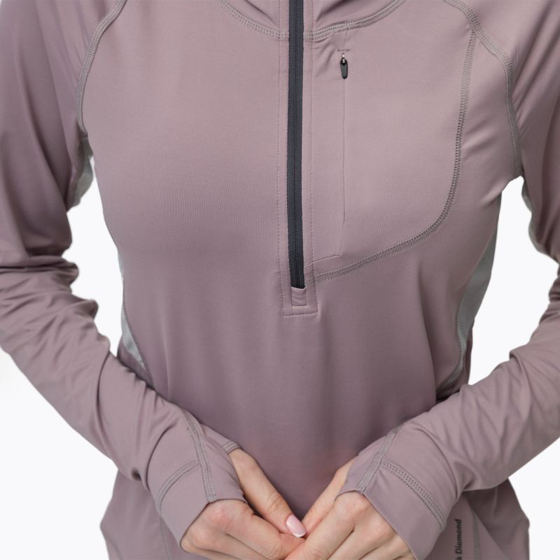 Moteriška trekingo striukė Black Diamond Alpenglow Pro Hoody wood violet 6
