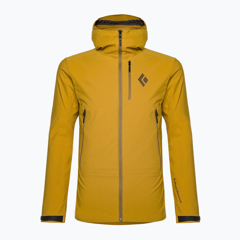 Black Diamond Dawn Patrol gintarinė vyriška softshell striukė