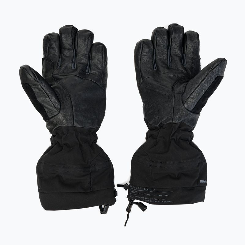 Black Diamond Soloist juodos slidinėjimo pirštinės 2