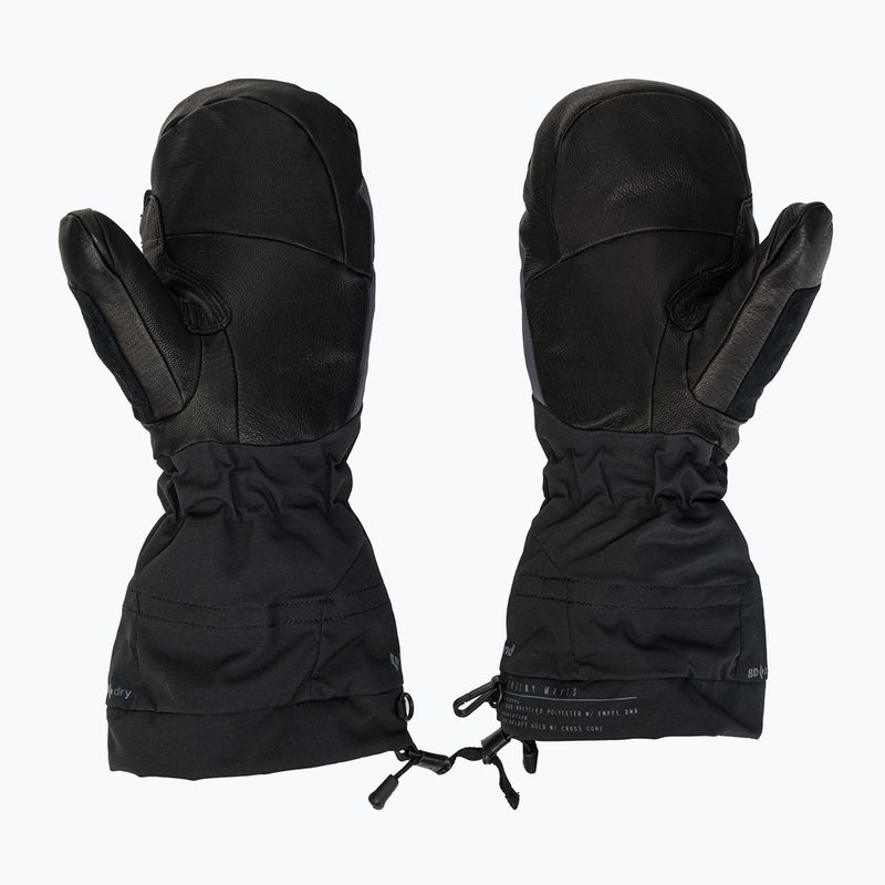 Black Diamond slidinėjimo pirštinės Mercury black 2