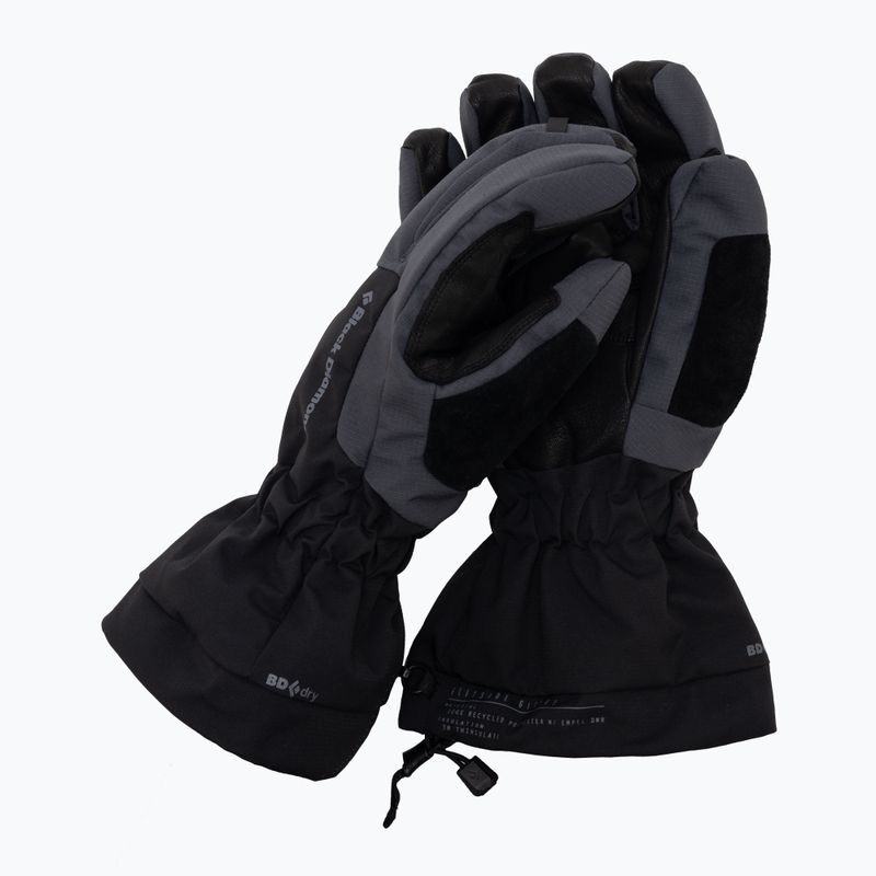 Black Diamond Glissade slidinėjimo pirštinės juodos spalvos