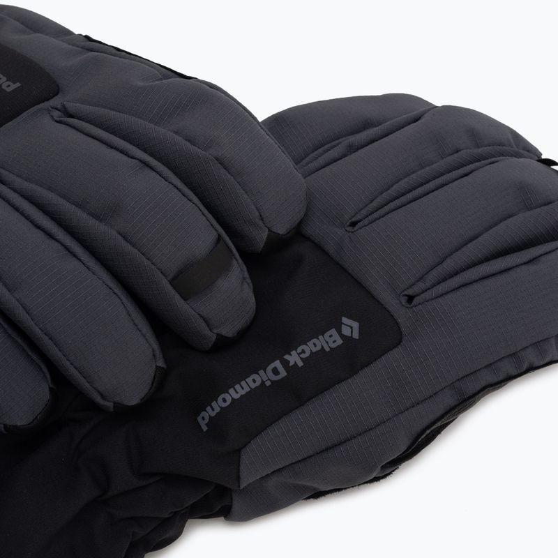 Black Diamond Glissade slidinėjimo pirštinės juodos spalvos 4
