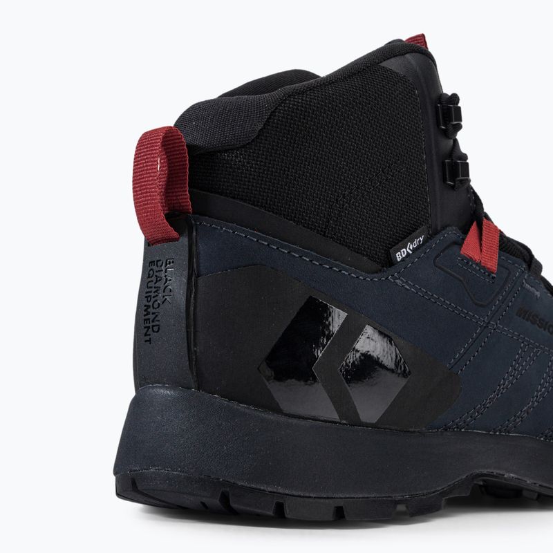 Vyriški Black Diamond Mission LT Mid WP Approach Boots 2022 eclipse/red rock 8