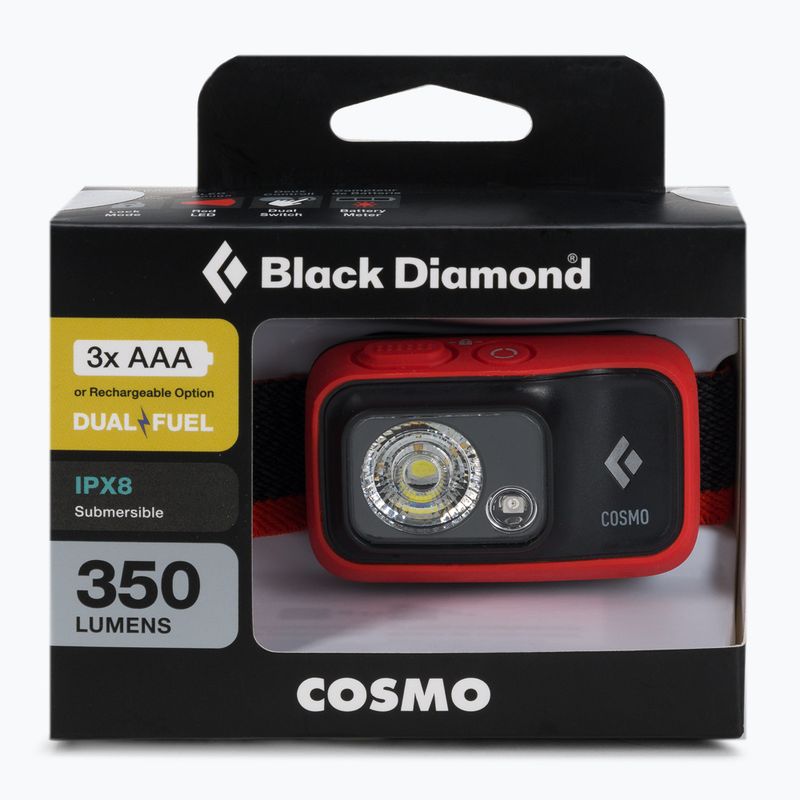 Black Diamond Cosmo 350 acetatinis galvos žibintuvėlis 2