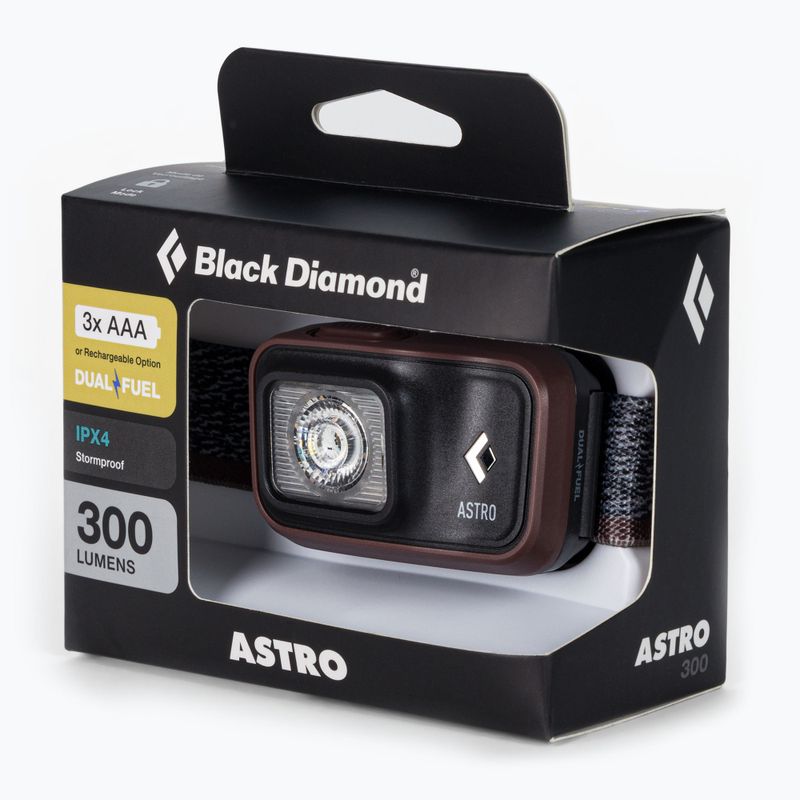 Black Diamond Astro 300 bordeaux galvos žibintuvėlis