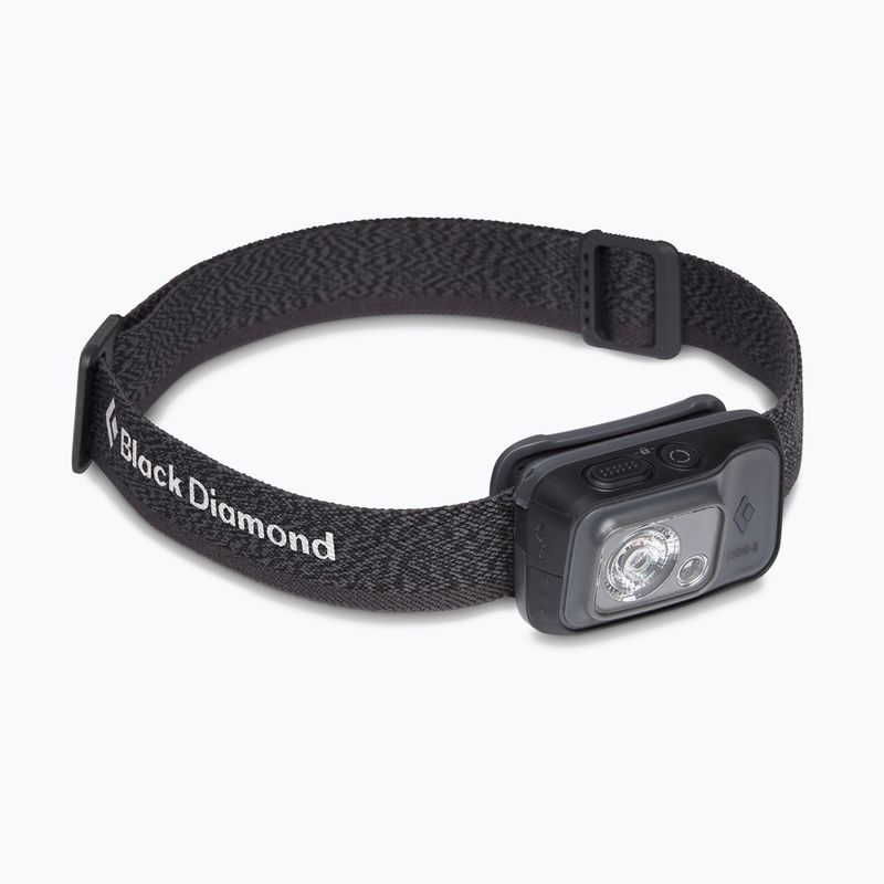 Black Diamond Cosmo 350-R grafitinis galvos žibintuvėlis 2