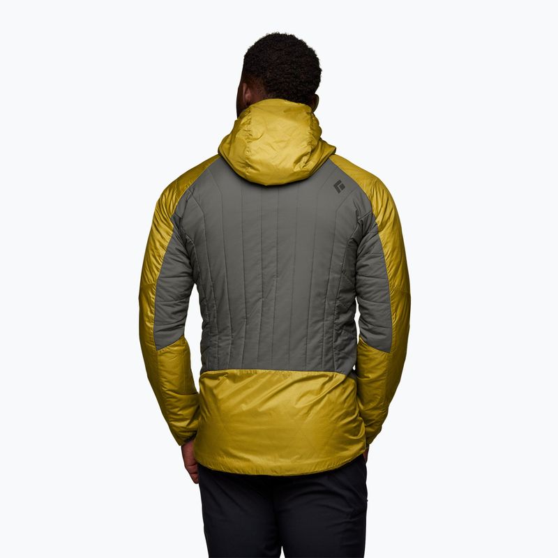 Vyriška striukė Black Diamond Vision Hybrid Hoody sulphur 2