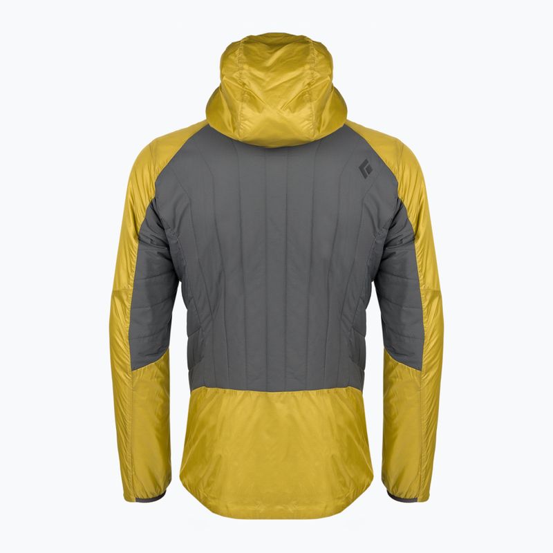 Vyriška striukė Black Diamond Vision Hybrid Hoody sulphur 7