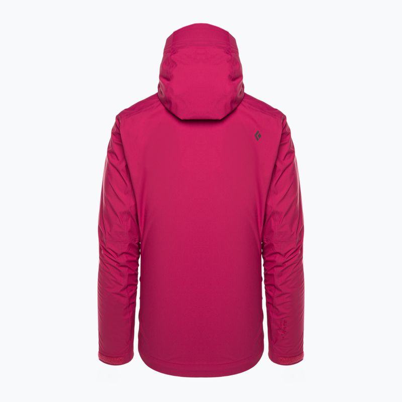 Moteriška Black Diamond Highline Stretch lietpalčio striukė granato spalvos 7