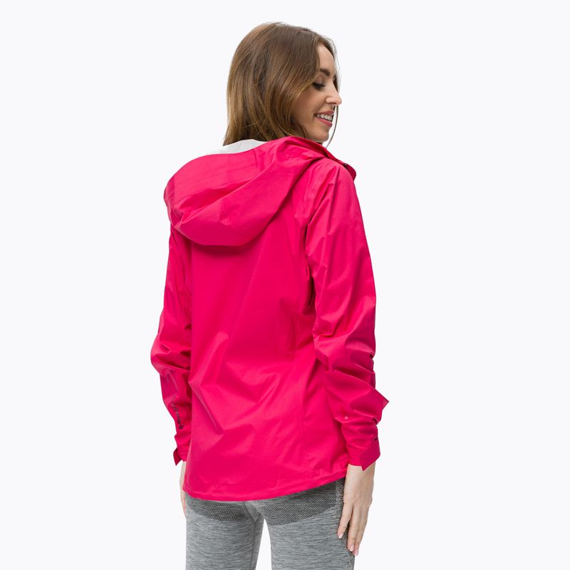 Black Diamond Stormline Stretch lietpalčio striukė moterims granatas 3