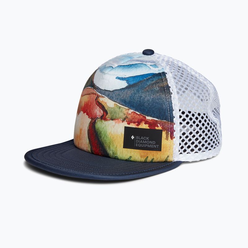 Black Diamond Hideaway Trucker Trail kepurė print/steel grey 6