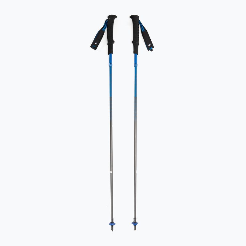Black Diamond Distance Carbon Z ultra mėlynos trekingo lazdos
