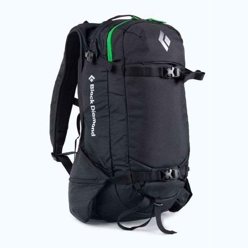 Black Diamond Dawn Patrol 25 l juoda slidinėjimo kuprinė 2